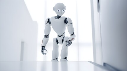 3d render of a robot