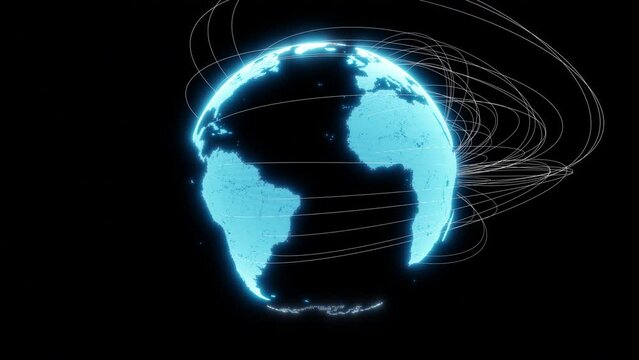 Singapore logistic and transportation business to worldwide. 3D rendering.