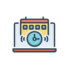 Color illustration icon for prompt 
