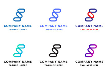 S letter logo design creative vector logo with letter s creative concept
