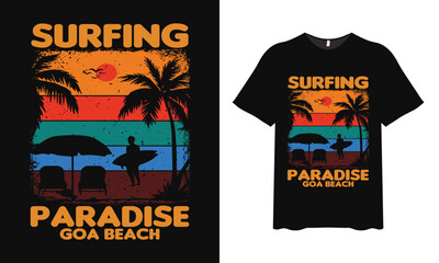 Summer T-Shirt Design. Beach T-Shirt Design