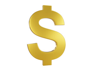 golden dollar sign