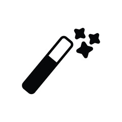 magic icon design with white background stock illustration
