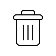 delete icon design with white background stock illustration