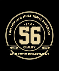 Fototapeta premium typography & graffiti vector t shirt design