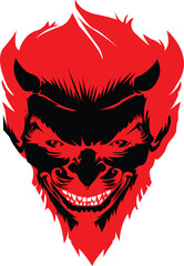 red devil head
