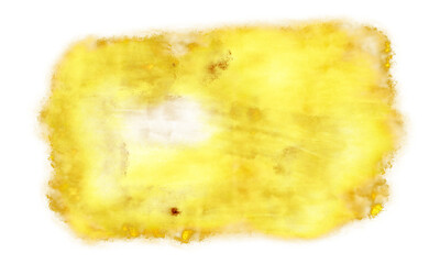 Realistic gold brush smudges