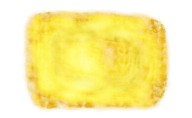 Abstract brush strokes with gold paint