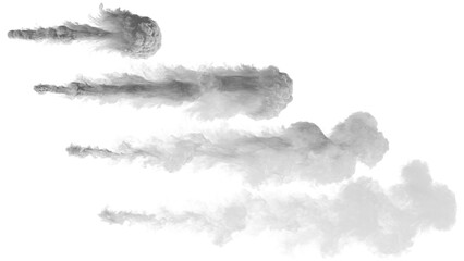 Smoke Blow set on ฺAlpha Channel