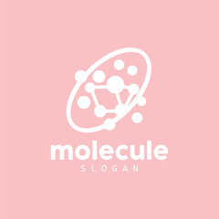 Neuron Logo, Molecule Logo Design, Vector AND, Template Illustration