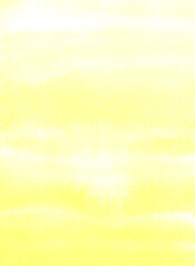 Watercolor, yellow, textural, abstract background with gradient. Hand drawn with space for text. For design and decoration as a template for a banner.
