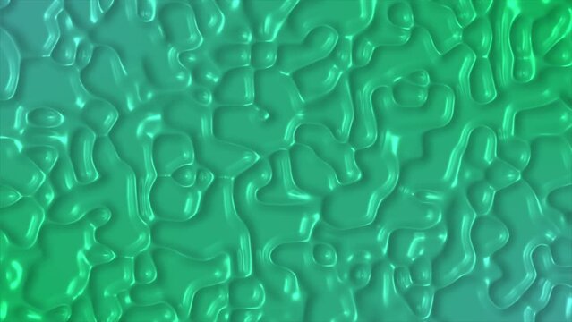 bluish green color glossy and shiny mud textured moving background
