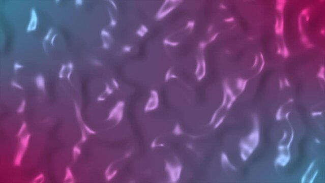 pink and blue color glossy and shiny mud textured moving background 