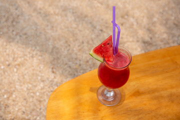 cocktail on the beach
