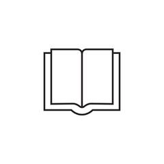 Book line icon, logo vector