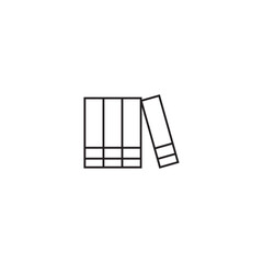 Book line icon, logo vector