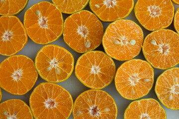 background of oranges