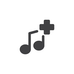 add song vector icon