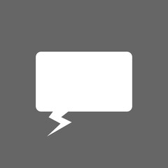 Bubble Teks Rectangle