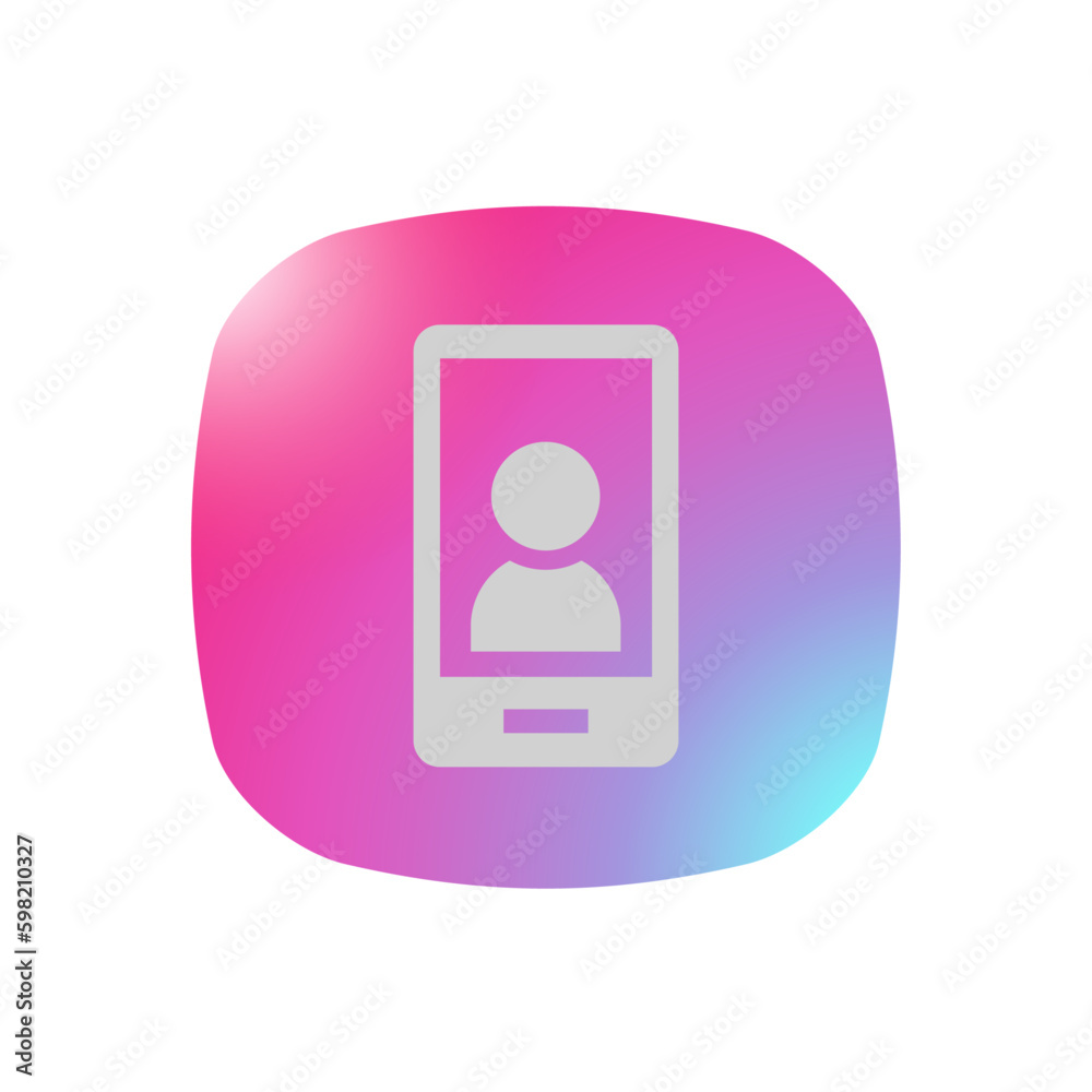 Sticker Mobile Video Call - Pictogram (icon) 