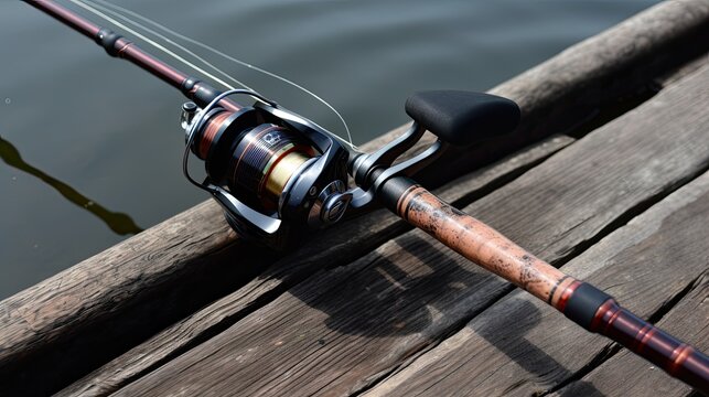 A fishing rod, with which you can catch fish... Generative AI