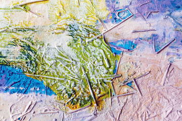 painted abstract background
