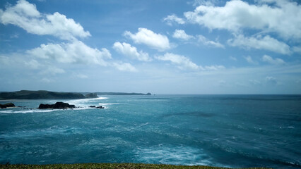 sea and sky in Lombok Island, Indonesia