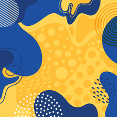 Color splash abstract background for design.Template banner and cover for social media ad, template special promo new arrival sale.	