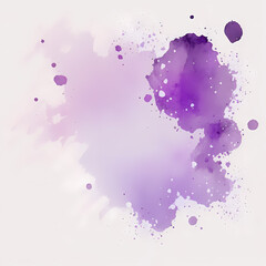 Purple Gradient Abstract Water color Background 