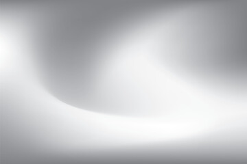 Abstract white and gray gradient background, shadow and highlight pattern. Vector illustration.