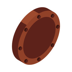 Isometric Machine Element