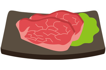 佐賀牛　サーロインステーキ　焼肉　食材