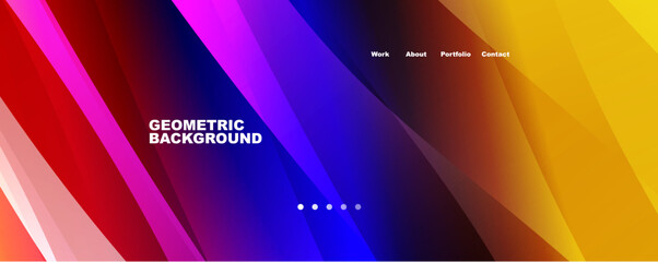 Fluid color gradients with dynamic wave line effect. Vector Illustration For Wallpaper, Banner, Background, Card, Book Illustration, landing page