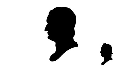 Domitian silhouette