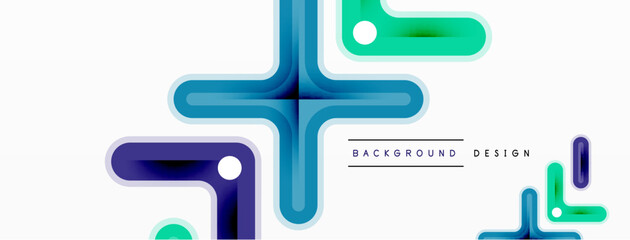 Cross line background minimal geometric template. Design for wallpaper, banner, background, landing page, wall art, invitation, prints, posters