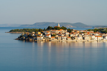 View of the old town of Primošten, Croatia