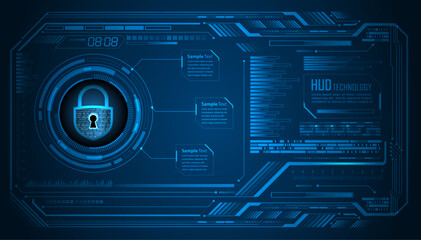 hud Padlock digital security