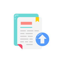 File Upload icon in vector. Illustration
