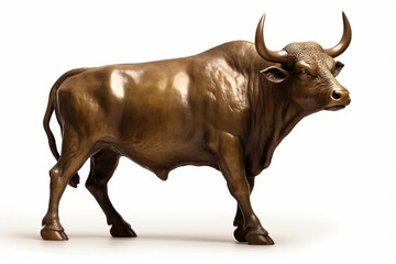 cow isolated on white background