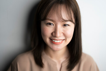 爽やかな女性