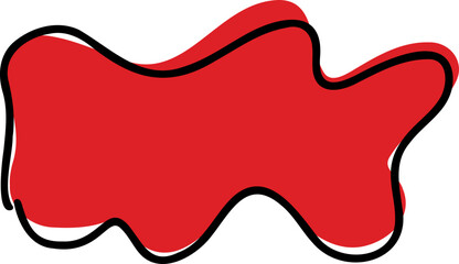 Abstract Modern Line Shape