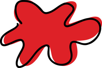 Abstract Modern Line Shape