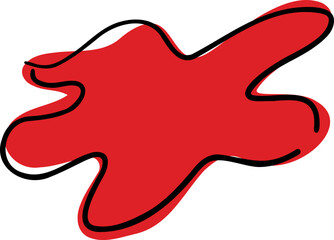 Obraz premium Abstract Modern Line Shape