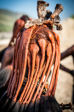 Coiffure himba - Namibie