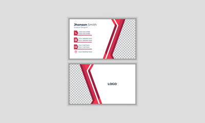 creative design set template for company corporate style Luxury and elegant business card