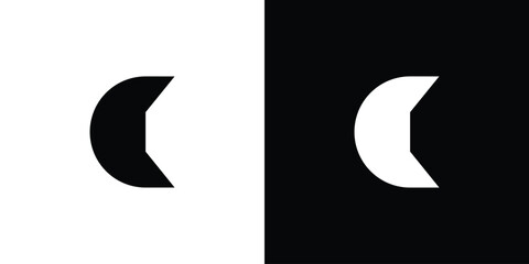 Modern and strong letter C initials logo design 2