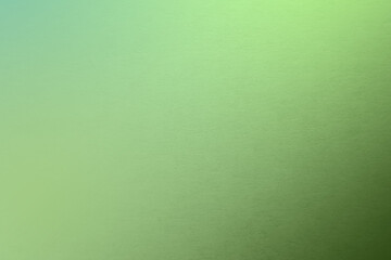 Dark Green color leaf shade gradation mixed with light tone and blue paint on kraft recycled cardboard box blank paper matte texture background with space and minimal design