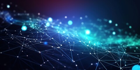 abstract light background. Generative AI