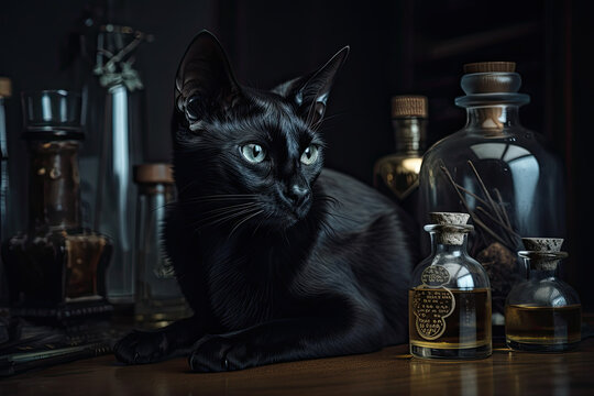 alchemy cat, ai generative