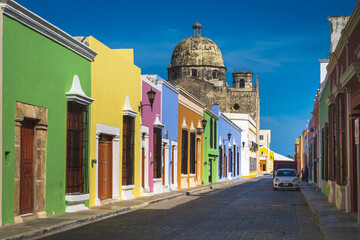 In the historic centre of Campeche
